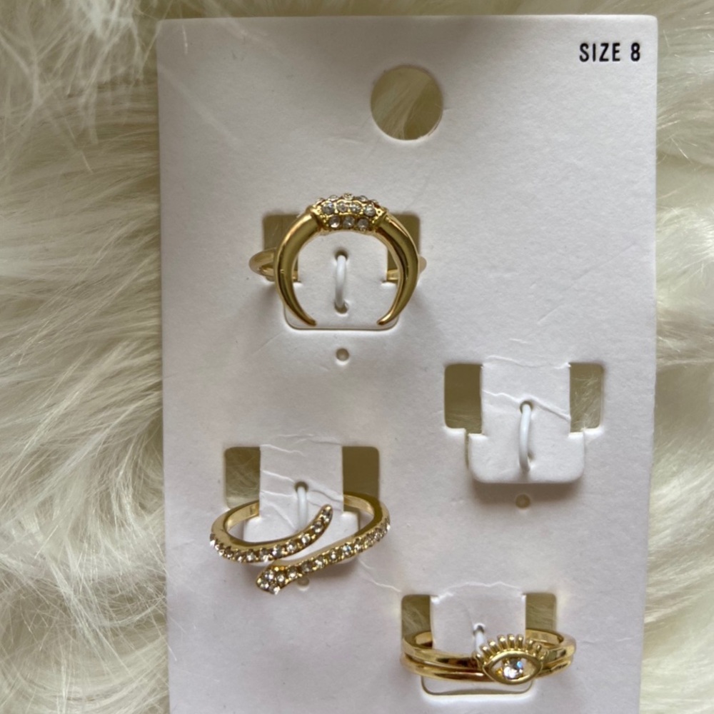 NWT Gold Express Rings - Picture 4 of 5